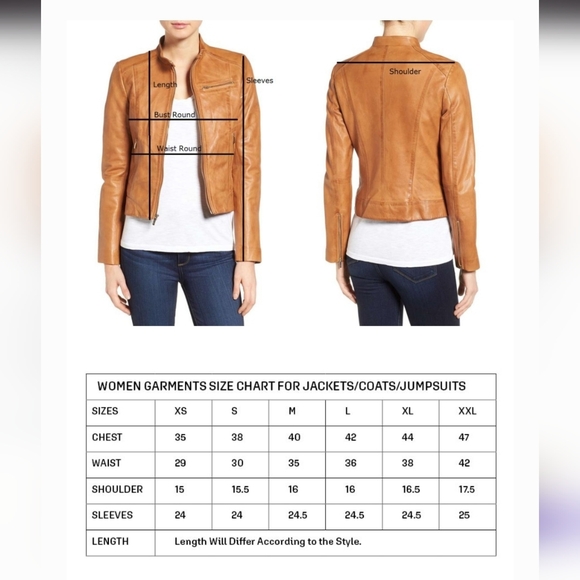 Women's Leather Exotica Brown Leather Blazer. Perfect Shade Of Brown! 🟤 Small - Picture 10 of 10